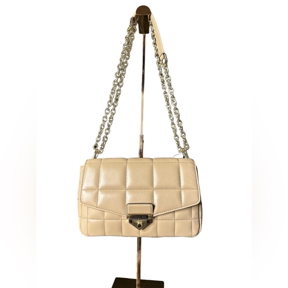 NWT Michael Kors SoHo Shoulder Bag Leather with Dust Bag
